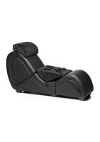 Master Series Kinky Sex Chaise with Love Pillows Black