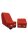 Kinky Sex Chaise with Love Pillows Red
