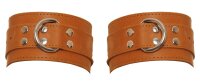 Leder Cuffs natur