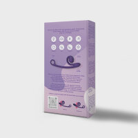 Snail Vibe Curve Vibrator Purple