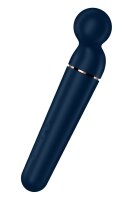 Satisfyer Planet Wand-er Blue + Rosegold