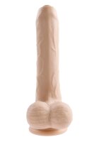Evolved Peek A Boo Vibrating Dildo 8 Inch Light