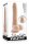 Evolved Peek A Boo Vibrating Dildo 8 Inch Light