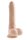 Evolved Peek A Boo Vibrating Dildo 8 Inch Light