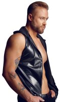 Noir Herren Shirt &auml;rmellos mit Kapuze M - 2XL