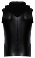 Noir Herren Shirt &auml;rmellos mit Kapuze M - 2XL