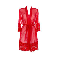 Axami peignoir red