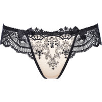 Axami string black-beige
