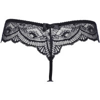 Axami string black-beige