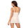 Obsessive chemise & thong white