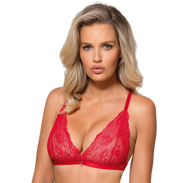 R&oacute;za Cyria soft-bra red