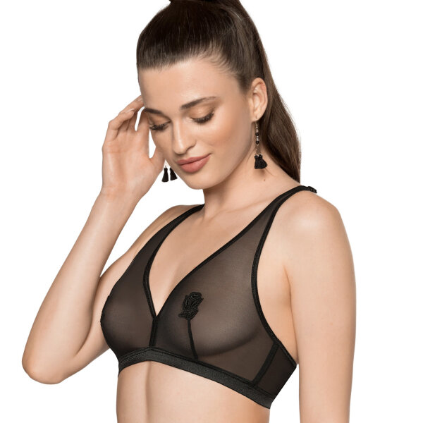R&oacute;za Lisbet soft-bra black