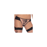 R&oacute;za Mehendi panty schwarz