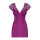Obsessive Moketta chemise & thong purple