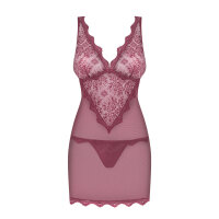 Obsessive Emperita chemise & thong berry