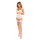 LivCo Corsetti Fashion Irissan 4pcs set with garter belt and stockings white