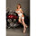 LivCo Corsetti Fashion Irissan 4pcs set with garter belt and stockings white