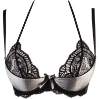 Axami bra black-silver