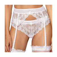 R&oacute;za LaGerta garter belt white
