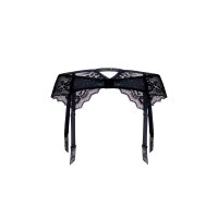 R&oacute;za Kena garter belt schwarz