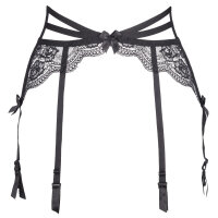 Axami Plus Size garter belt black
