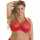 Axami Plus Size bra red