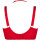 Axami Plus Size bra red