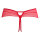 Axami Plus Size string red