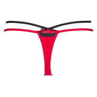 Axami Plus Size string red-black