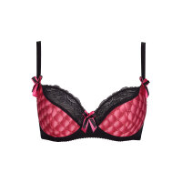 Axami Plus Size bra pink-black
