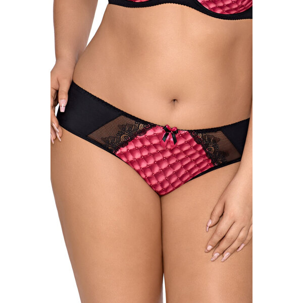 Axami Plus Size panty pink-black