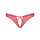 Axami Plus Size string red