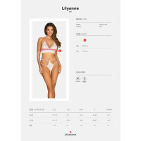 Obsessive Lilyanne 2pcs set white
