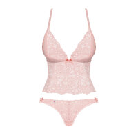 Obsessive Delicanta top & panties pink