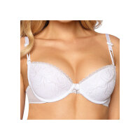 R&oacute;za Anuk push-up bra white