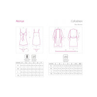 CoFashion Lingerie Aksinya chemise/peignoir beige