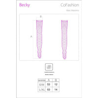 CoFashion Lingerie Becky Strapsstr&uuml;mpfe schwarz