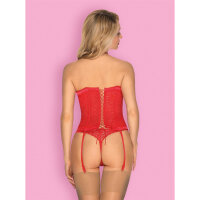 Obsessive Flameria corset & thong red