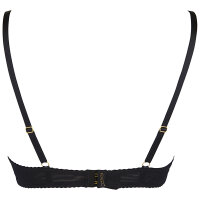 Axami bra black with open cups
