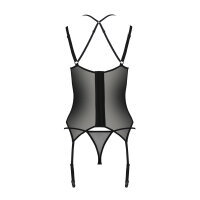 Passion ECO Drosera corset & thong black