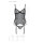 Passion ECO Leafa corset & thong black