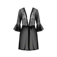 Passion ECO Leafa peignoir black
