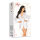 Beauty Night Fashion Sherie peignoir & thong white