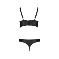 Passion Malwia Size Plus bikini 2pcs set black