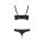 Passion Malwia Size Plus bikini 2pcs set black