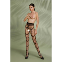 Passion ECO Strumpfhose ouvert black