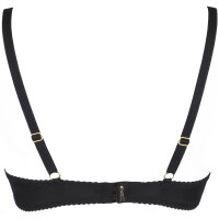 Axami bra black with open cups