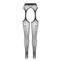 Passion ECO Straps-Strumpfhose white