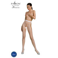 Passion ECO Strumpfhose ouvert white