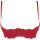 Axami bra red with open cups